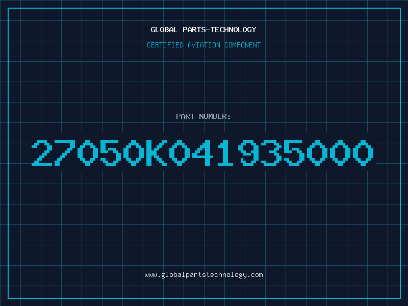 Aviation Part 27050K041935000