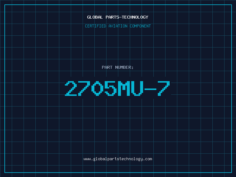 Aviation Part 2705MU-7