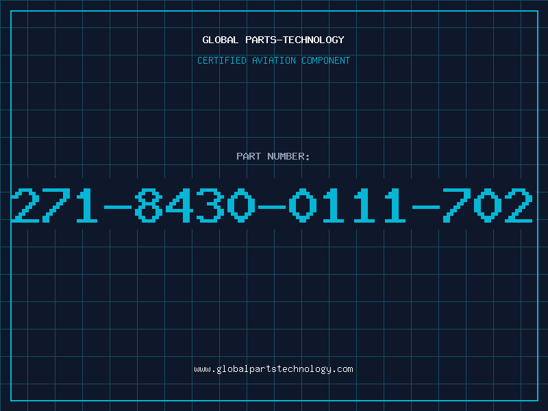 Aviation Part 271-8430-0111-702