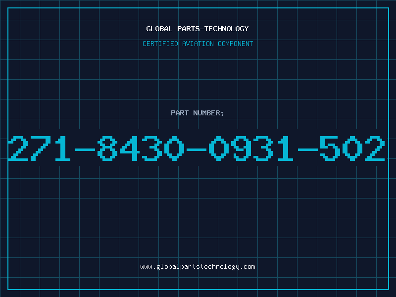Aviation Part 271-8430-0931-502