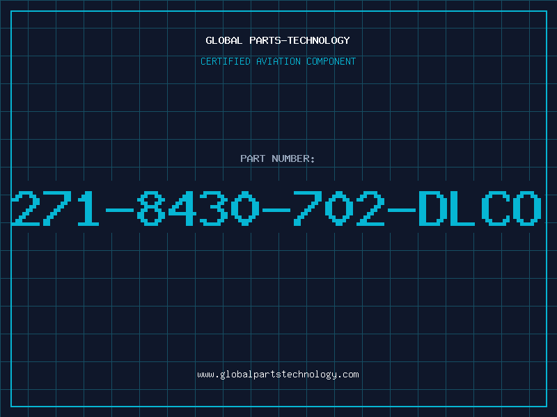 Aviation Part 271-8430-702-DLCO