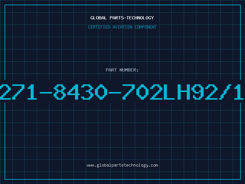 Aviation Part 271-8430-702LH92/1