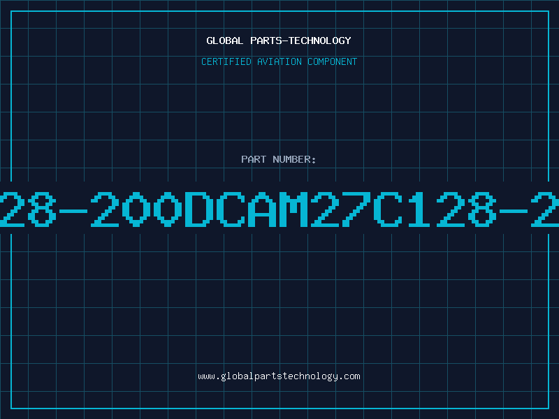 Aviation Part 27128-200DCAM27C128-200D