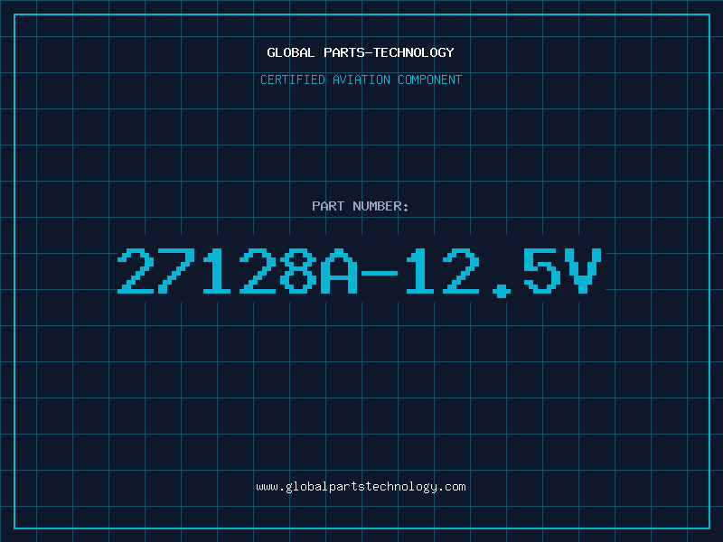 Aviation Part 27128A-12.5V