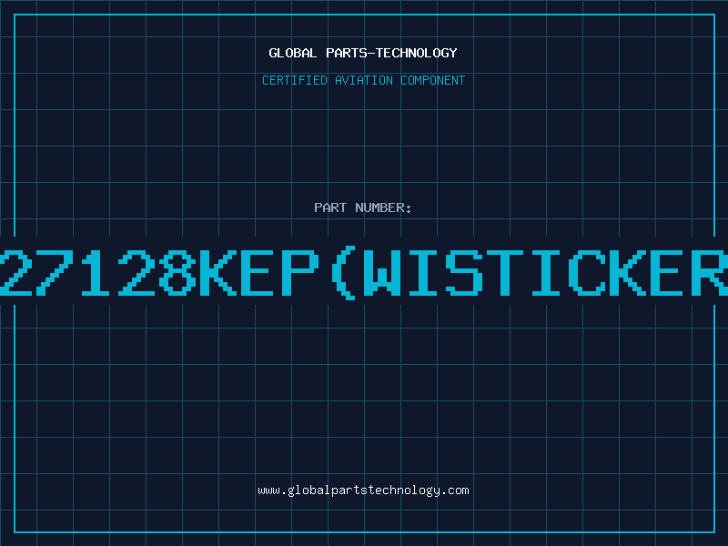 Aviation Part 27128KEPWISTICKER