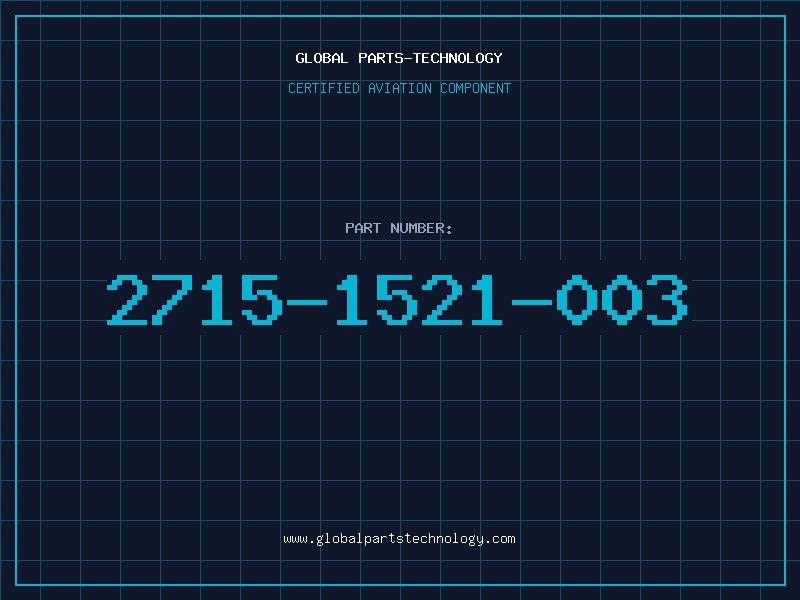 Aviation Part 2715-1521-003