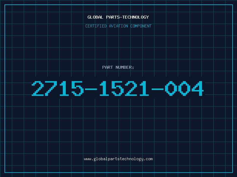 Aviation Part 2715-1521-004
