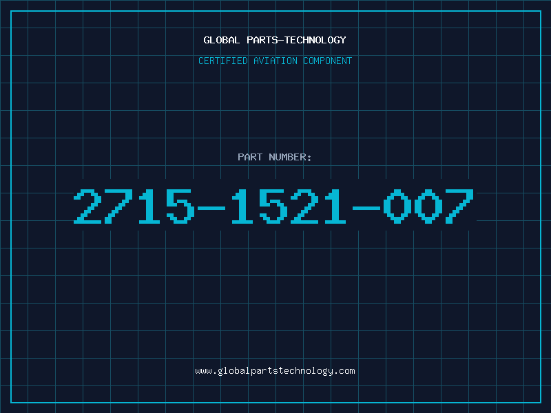 Aviation Part 2715-1521-007