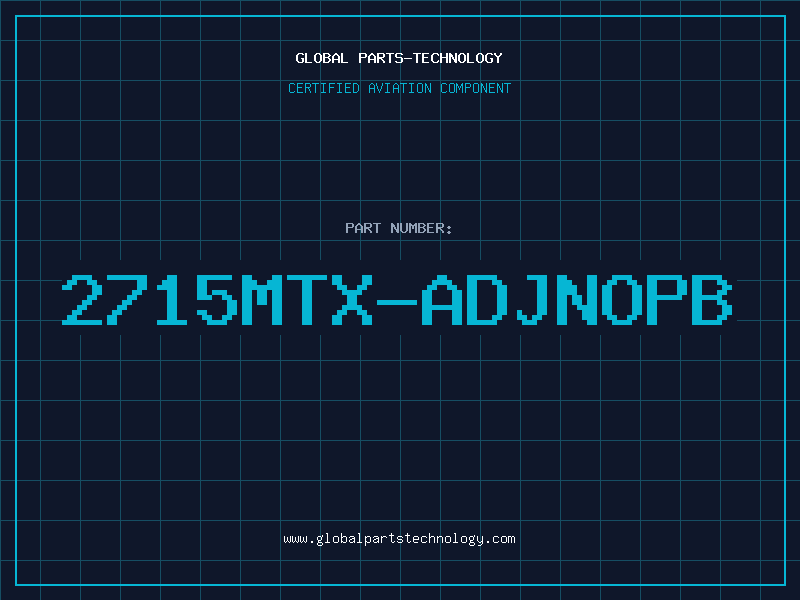 Aviation Part 2715MTX-ADJNOPB