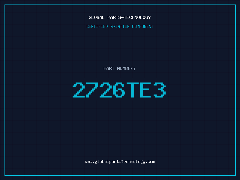 Aviation Part 2726TE3
