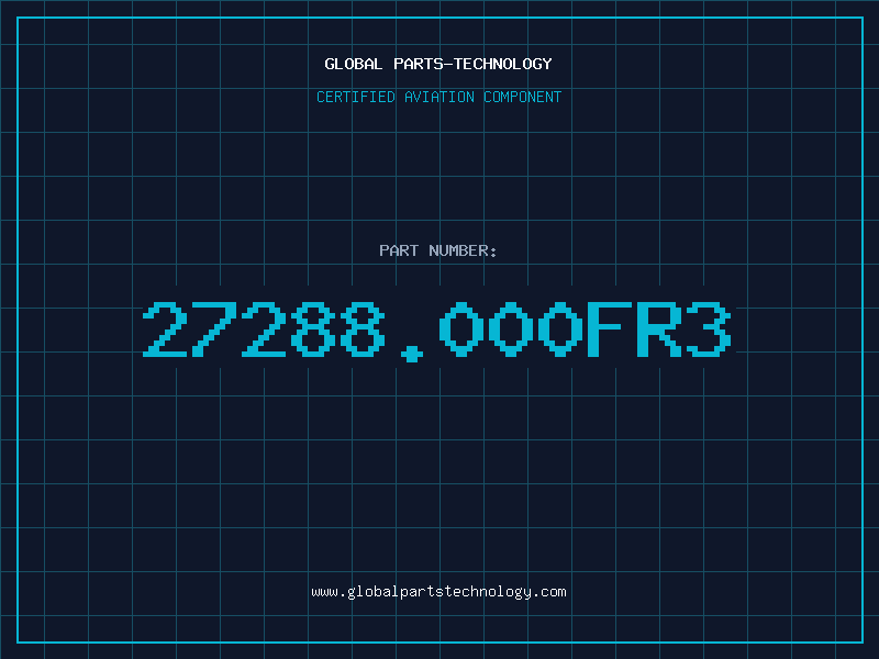 Aviation Part 27288.000FR3