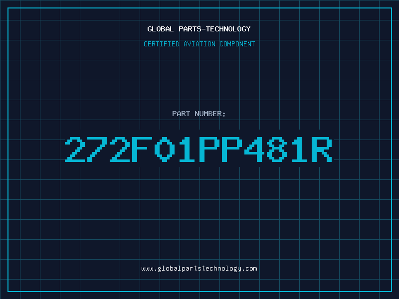 Aviation Part 272F01PP481R