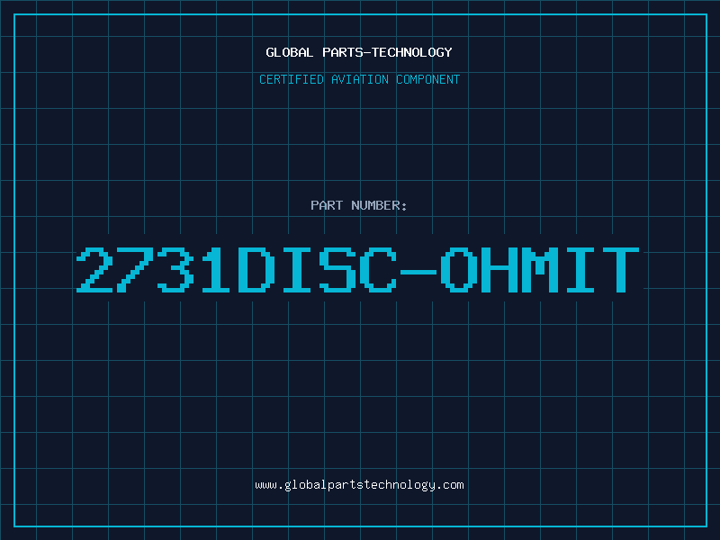 Aviation Part 2731DISC-OHMIT