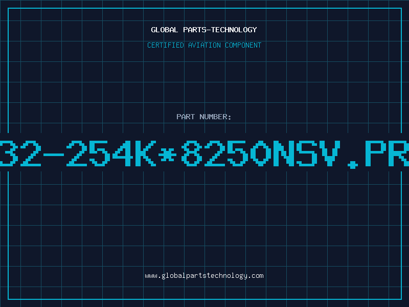 Aviation Part 2732-254K*8250NSV.PRG2