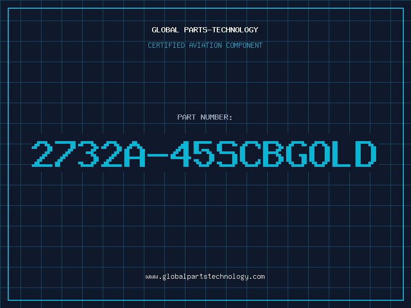 Aviation Part 2732A-45SCBGOLD