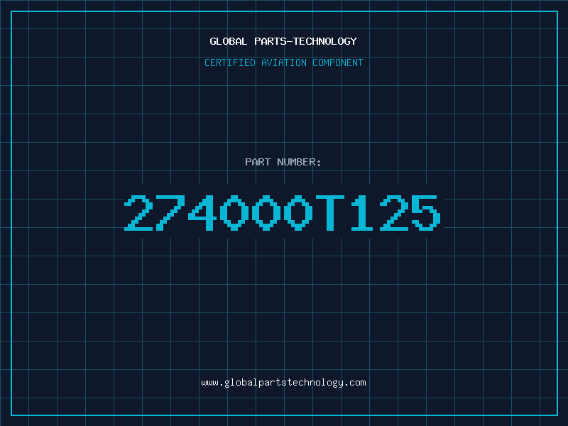 Aviation Part 274000T125