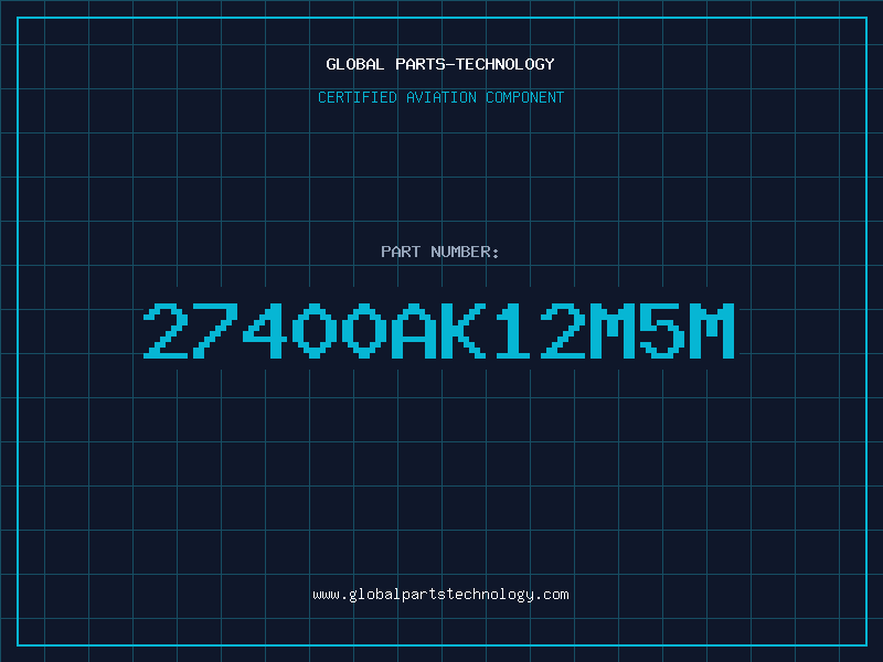 Aviation Part 27400AK12M5M