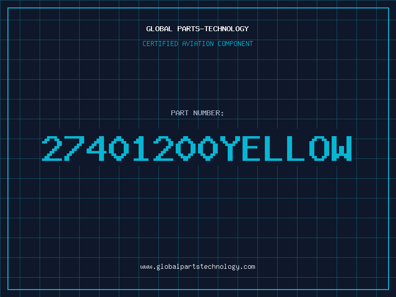 Aviation Part 27401200YELLOW