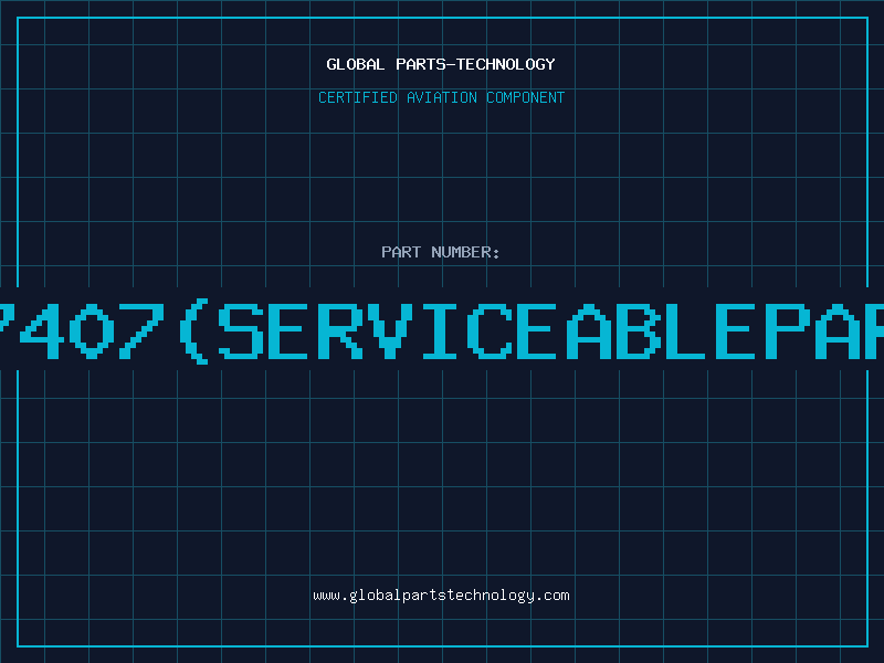 Aviation Part 27407serviceablepart