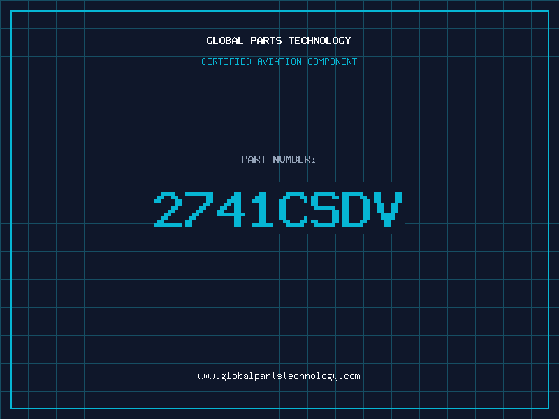 Aviation Part 2741CSDV