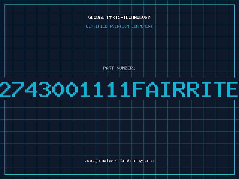 Aviation Part 2743001111FAIRRITE