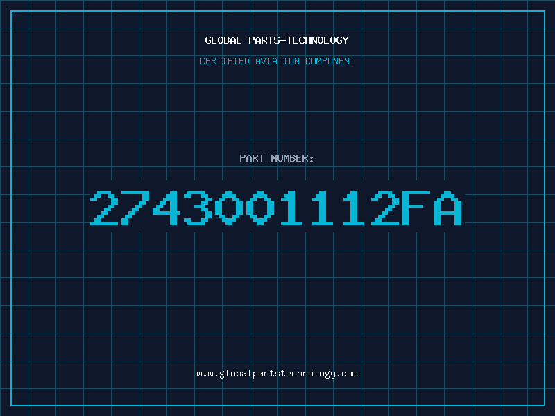 Aviation Part 2743001112FA