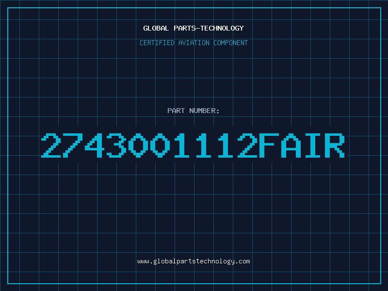 Aviation Part 2743001112FAIR