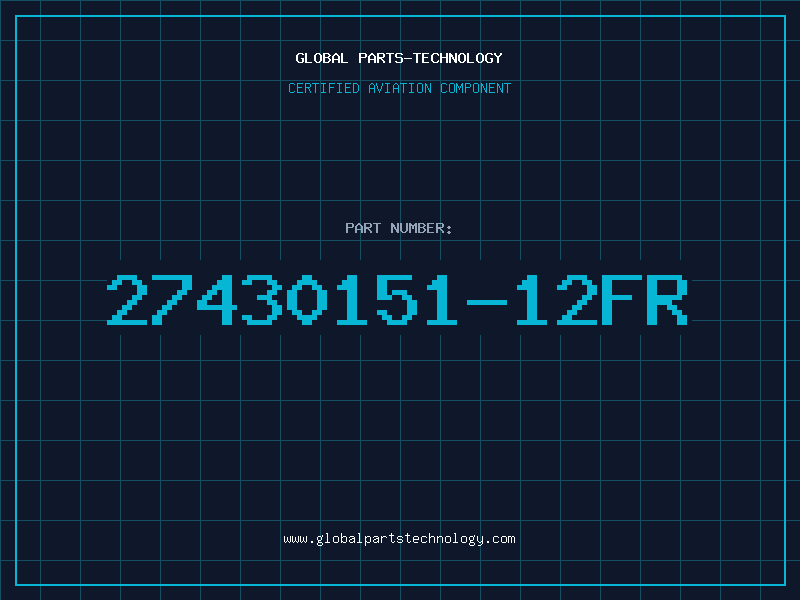 Aviation Part 27430151-12FR