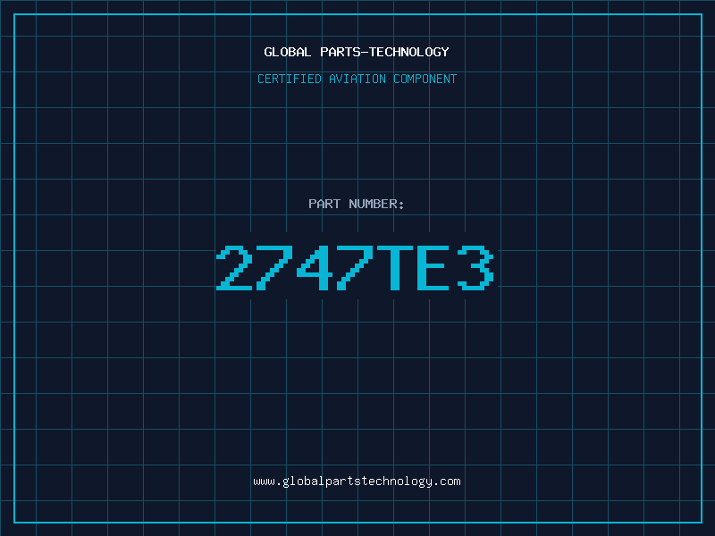 Aviation Part 2747TE3