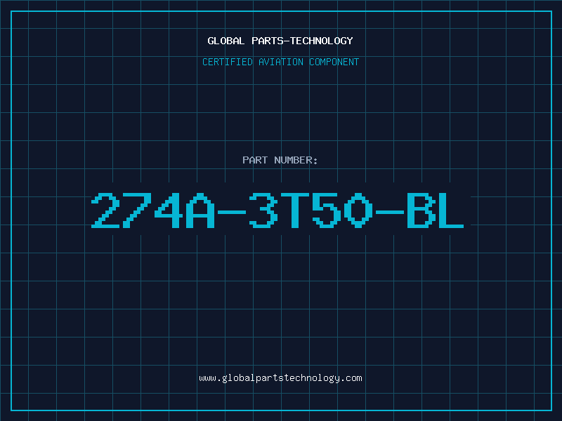 Aviation Part 274A-3T50-BL