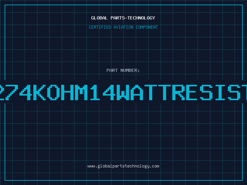 Aviation Part 274KOHM14WATTRESIST