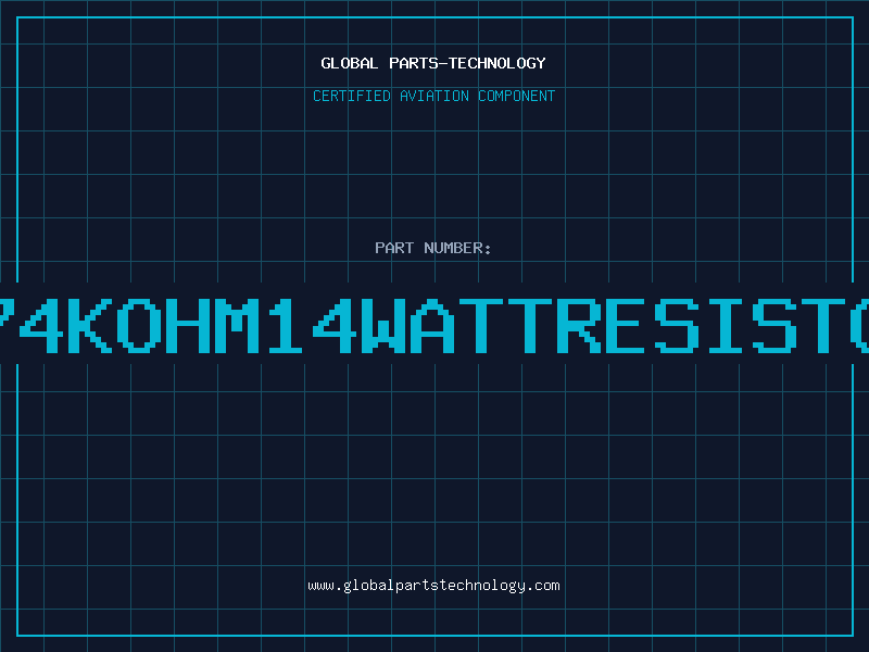 Aviation Part 274KOhm14WattResistor