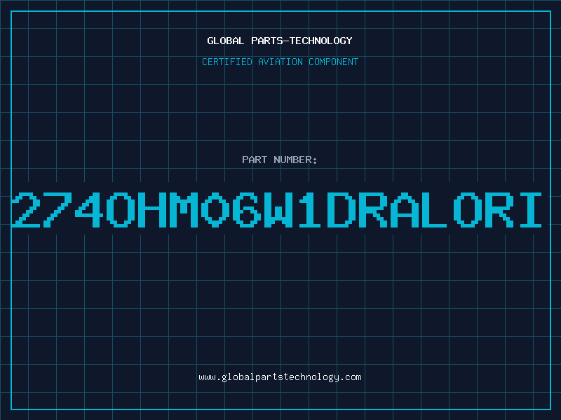 Aviation Part 274OHM06W1DRALORI