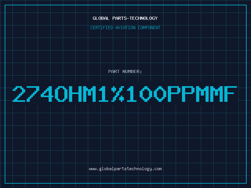 Aviation Part 274Ohm1%100PPMMF