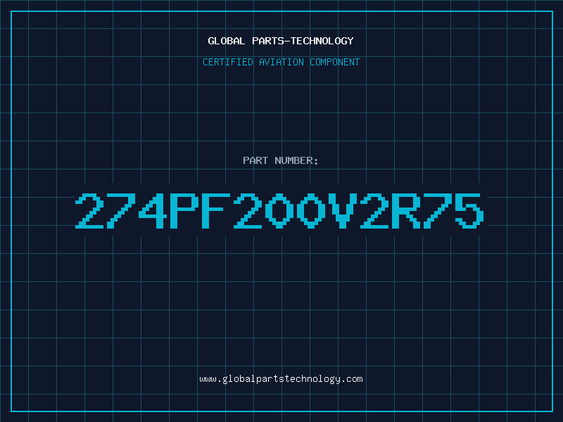 Aviation Part 274PF200V2R75