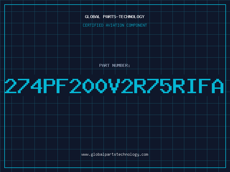 Aviation Part 274PF200V2R75RIFA