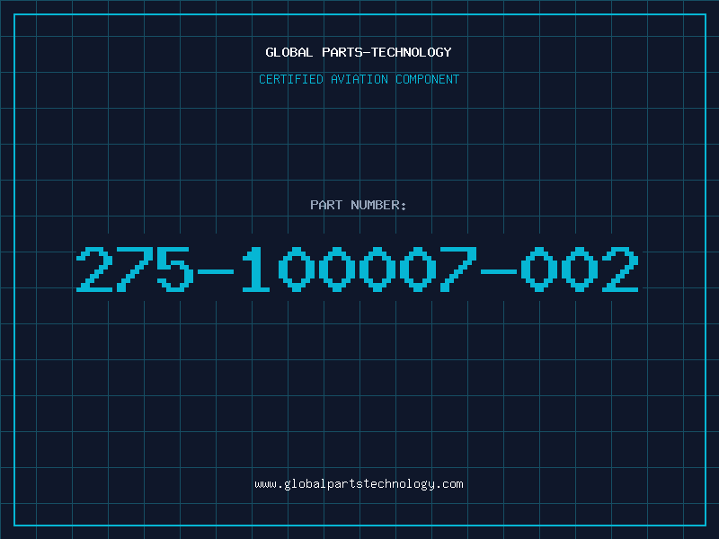 Aviation Part 275-100007-002