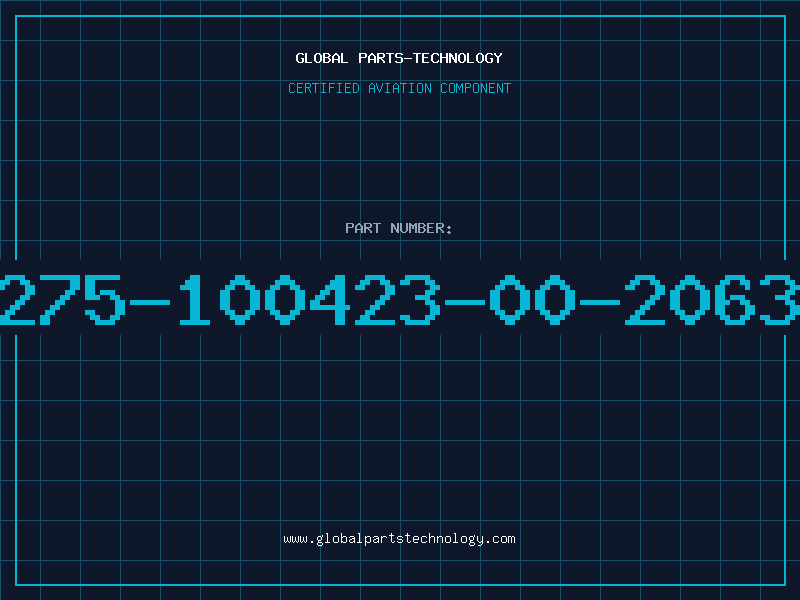 Aviation Part 275-100423-00-2063