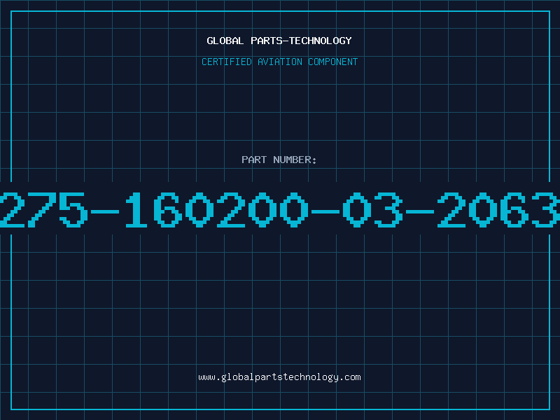 Aviation Part 275-160200-03-2063