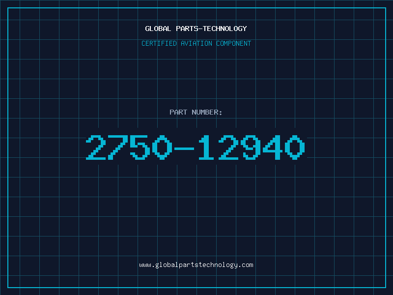Aviation Part 2750-12940