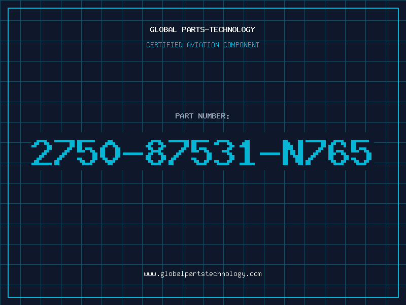 Aviation Part 2750-87531-N765
