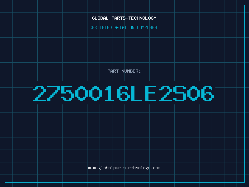 Aviation Part 2750016LE2S06
