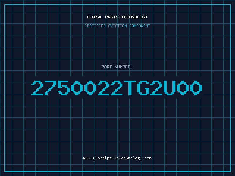 Aviation Part 2750022TG2U00