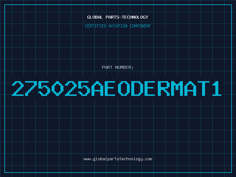 Aviation Part 275025AEODERMAT1