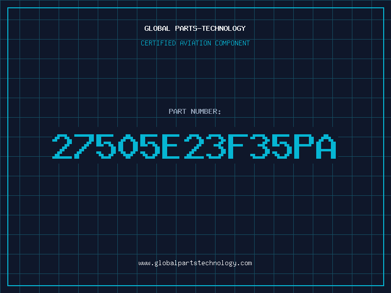Aviation Part 27505E23F35PA