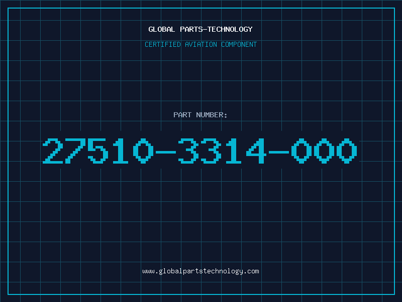 Aviation Part 27510-3314-000