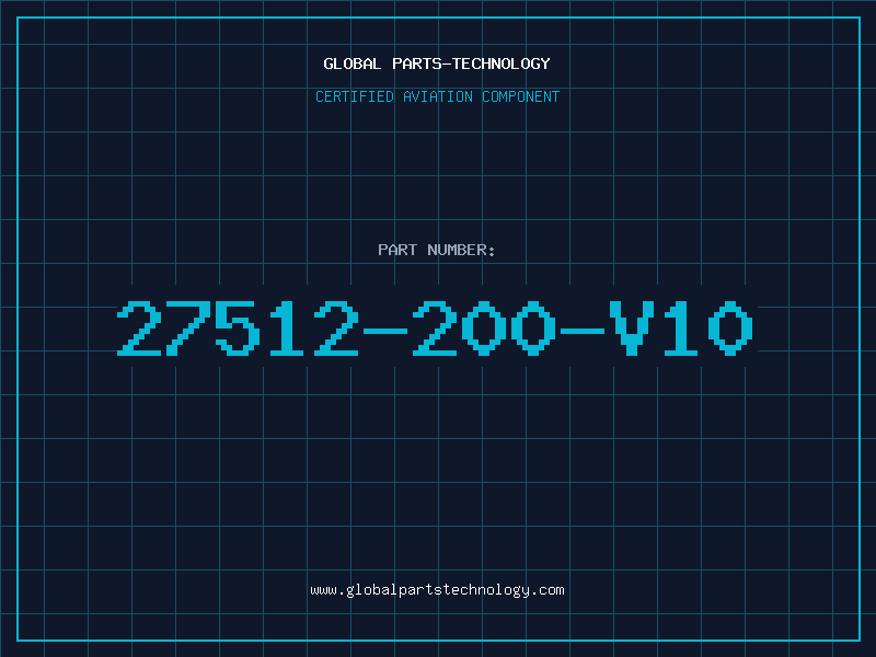 Aviation Part 27512-200-V10