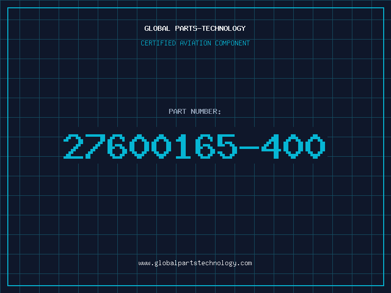Aviation Part 27600165-400