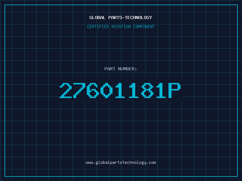 Aviation Part 27601181P