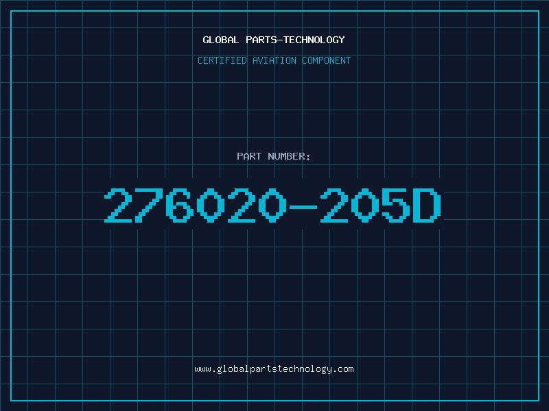 Aviation Part 276020-205D